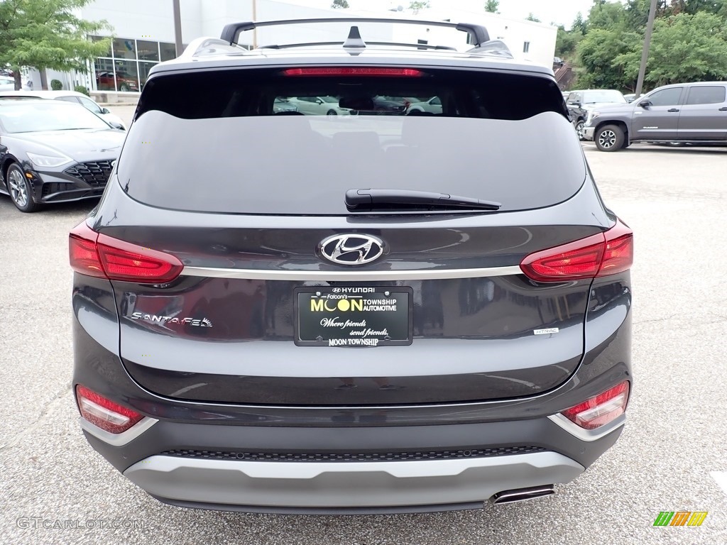 2020 Santa Fe SEL AWD - Portofino Gray / Espresso/Gray photo #7