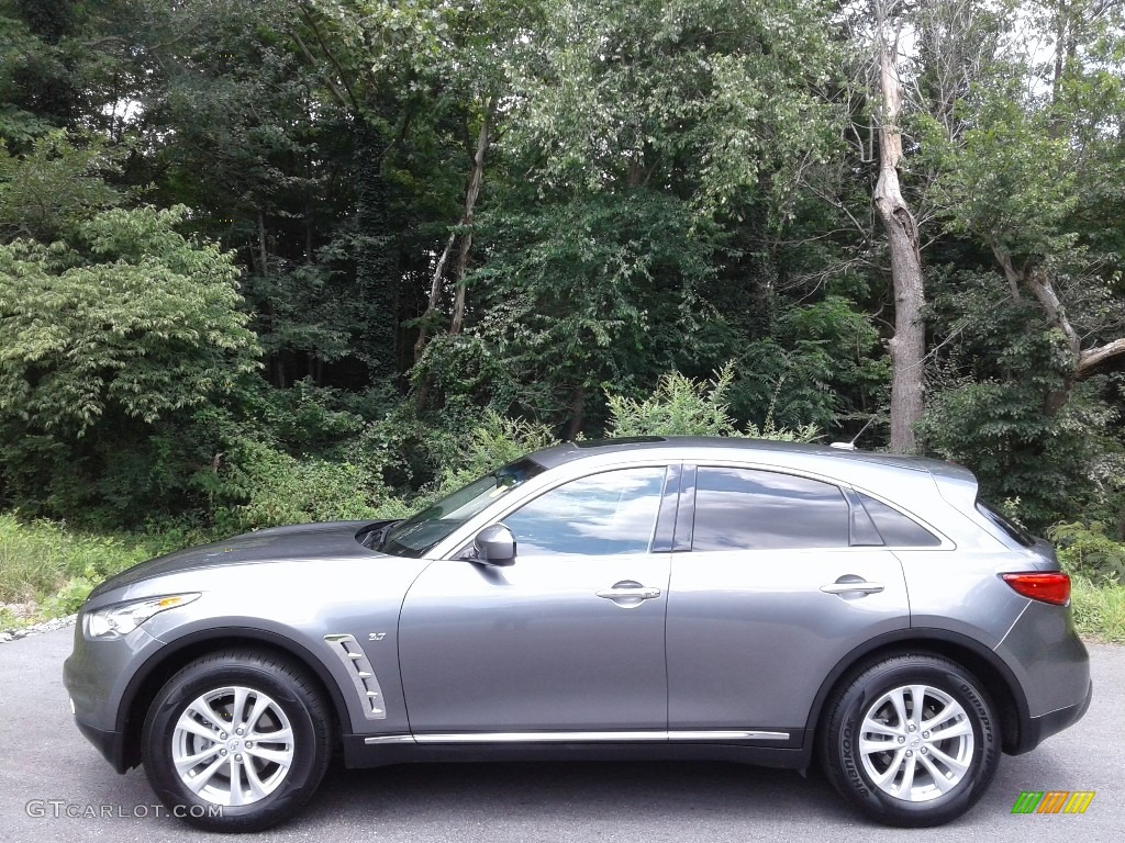 2017 QX70 AWD - Graphite Shadow / Graphite photo #1