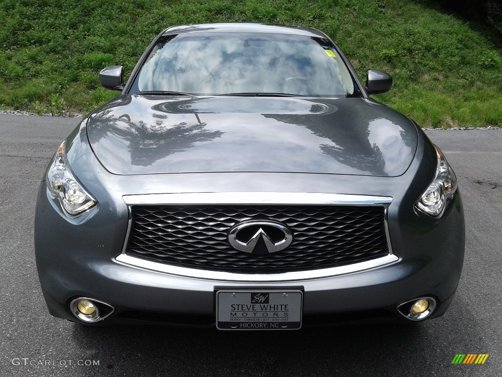 Graphite Shadow 2017 Infiniti QX70 AWD Exterior Photo #139064766
