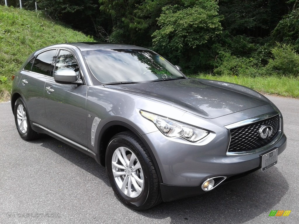 Graphite Shadow 2017 Infiniti QX70 AWD Exterior Photo #139064793