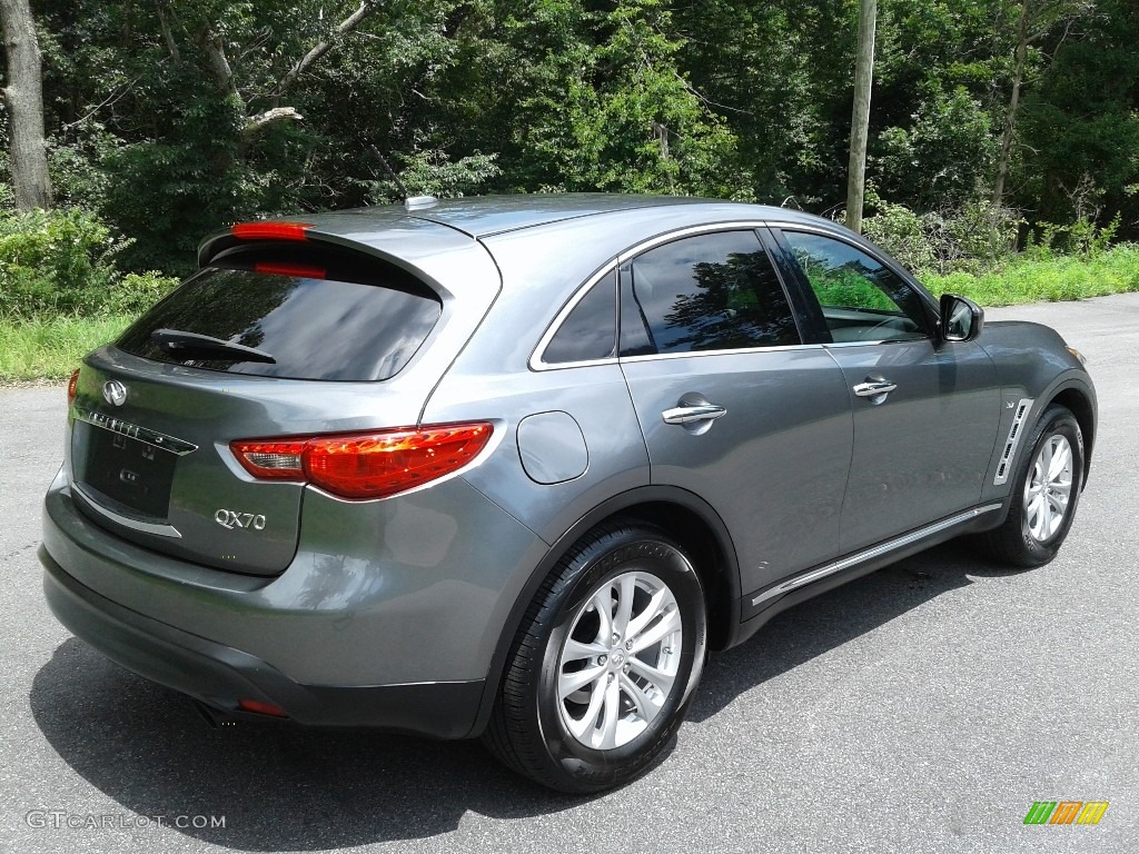 2017 QX70 AWD - Graphite Shadow / Graphite photo #6