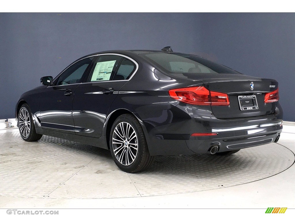 2020 5 Series 530i Sedan - Dark Graphite Metallic / Mocha photo #3