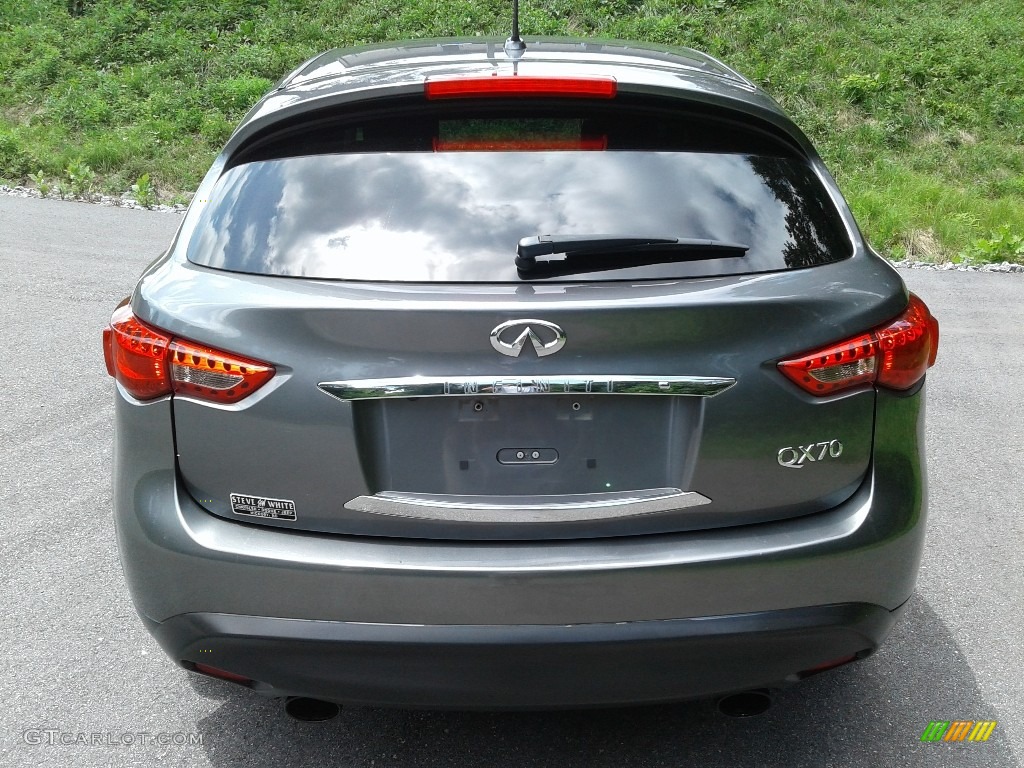 2017 QX70 AWD - Graphite Shadow / Graphite photo #7