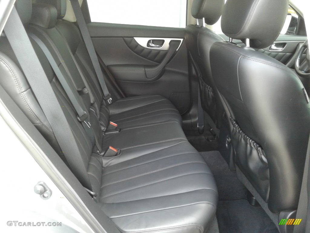 Graphite Interior 2017 Infiniti QX70 AWD Photo #139065081