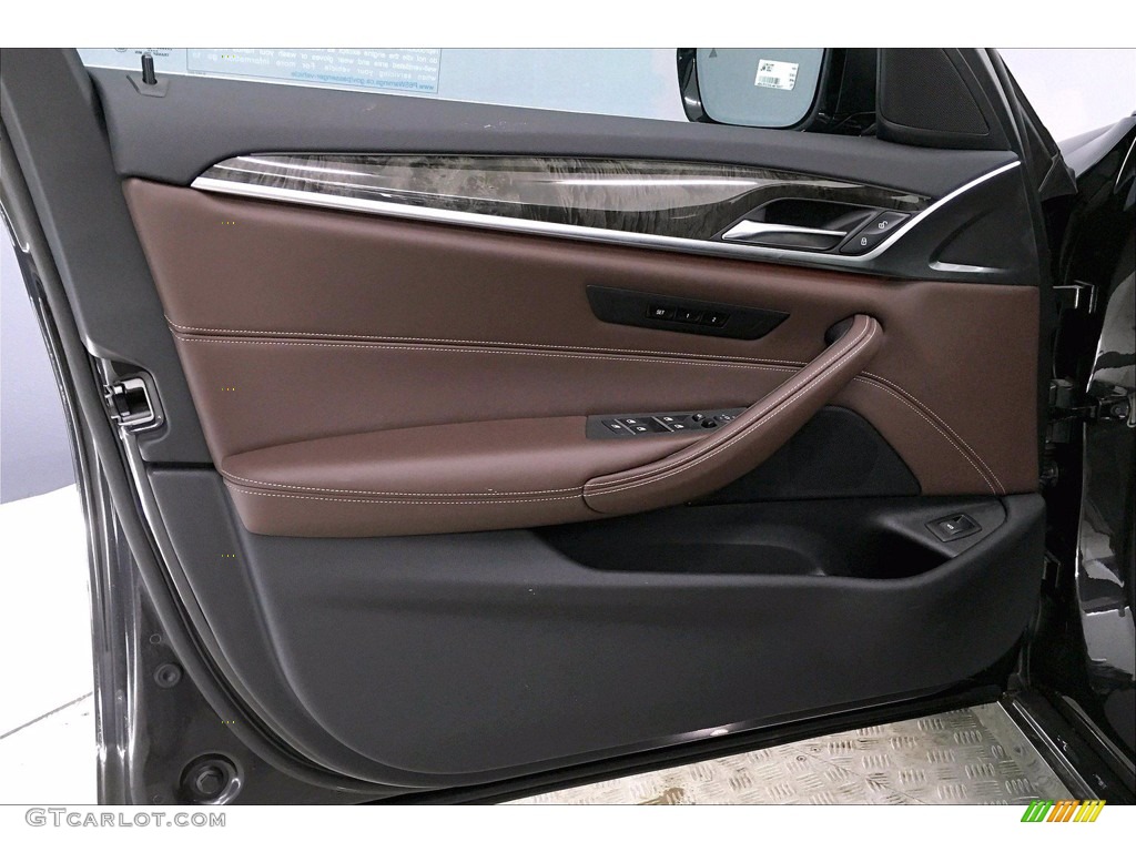 2020 5 Series 530i Sedan - Dark Graphite Metallic / Mocha photo #13