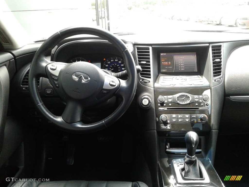 2017 QX70 AWD - Graphite Shadow / Graphite photo #17