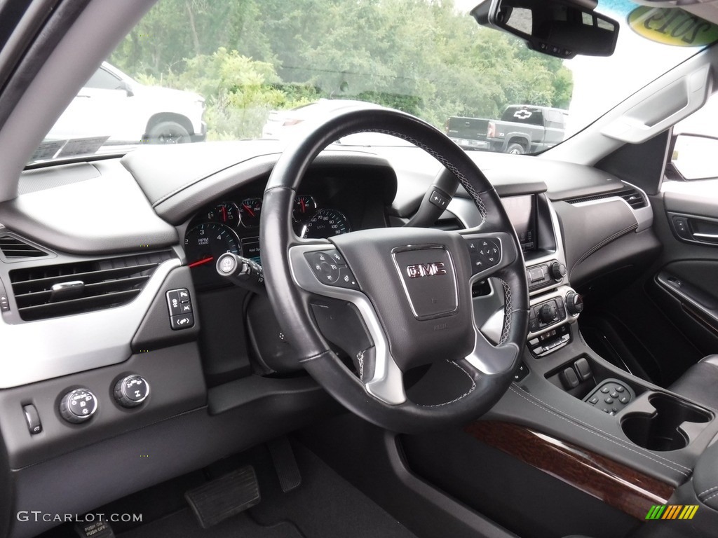 2019 Yukon SLT 4WD - Dark Sky Metallic / Jet Black photo #18