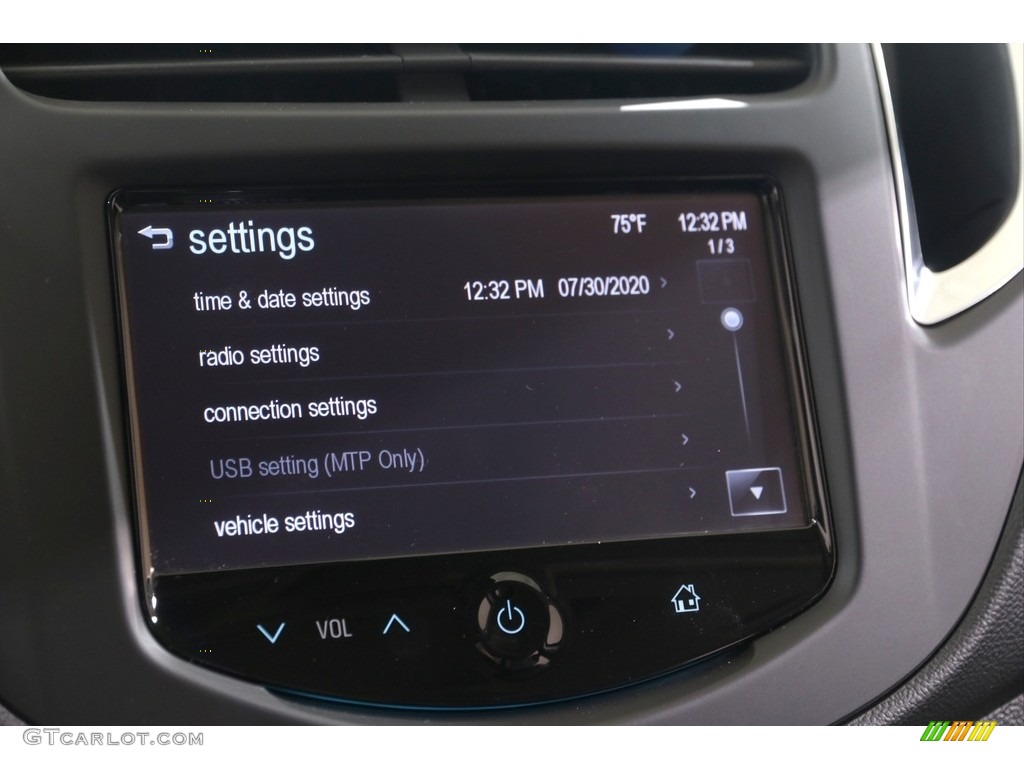 2015 Chevrolet Trax LTZ AWD Controls Photos