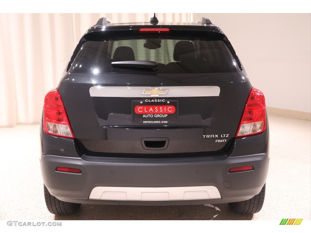 2015 Trax LTZ AWD - Black Granite Metallic / Jet Black photo #17