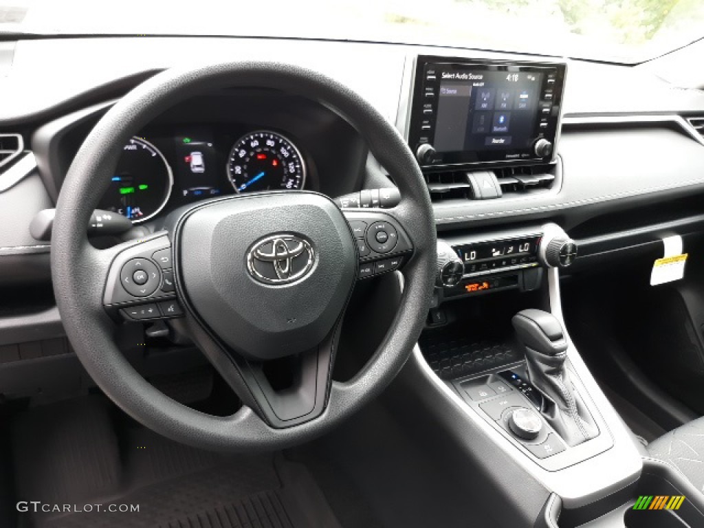 2020 RAV4 XLE AWD Hybrid - Silver Sky Metallic / Black photo #3