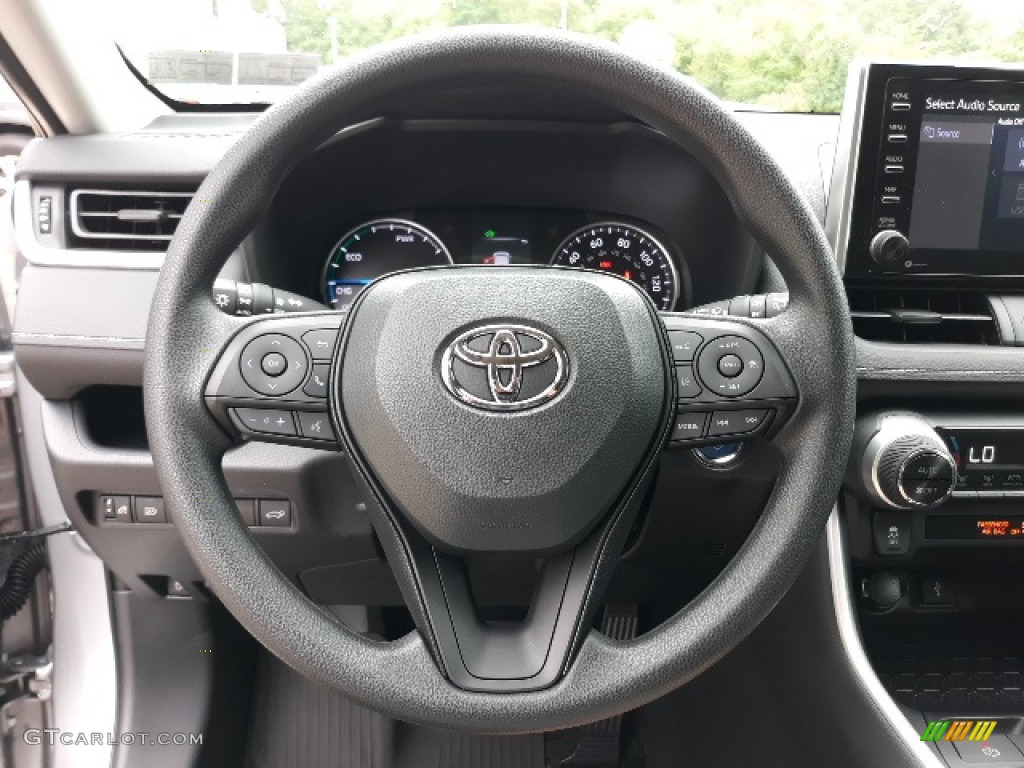 2020 RAV4 XLE AWD Hybrid - Silver Sky Metallic / Black photo #4