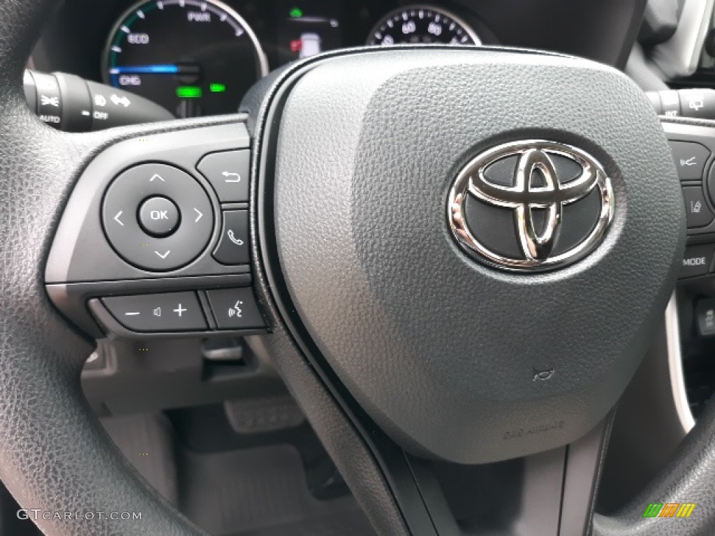 2020 RAV4 XLE AWD Hybrid - Silver Sky Metallic / Black photo #5