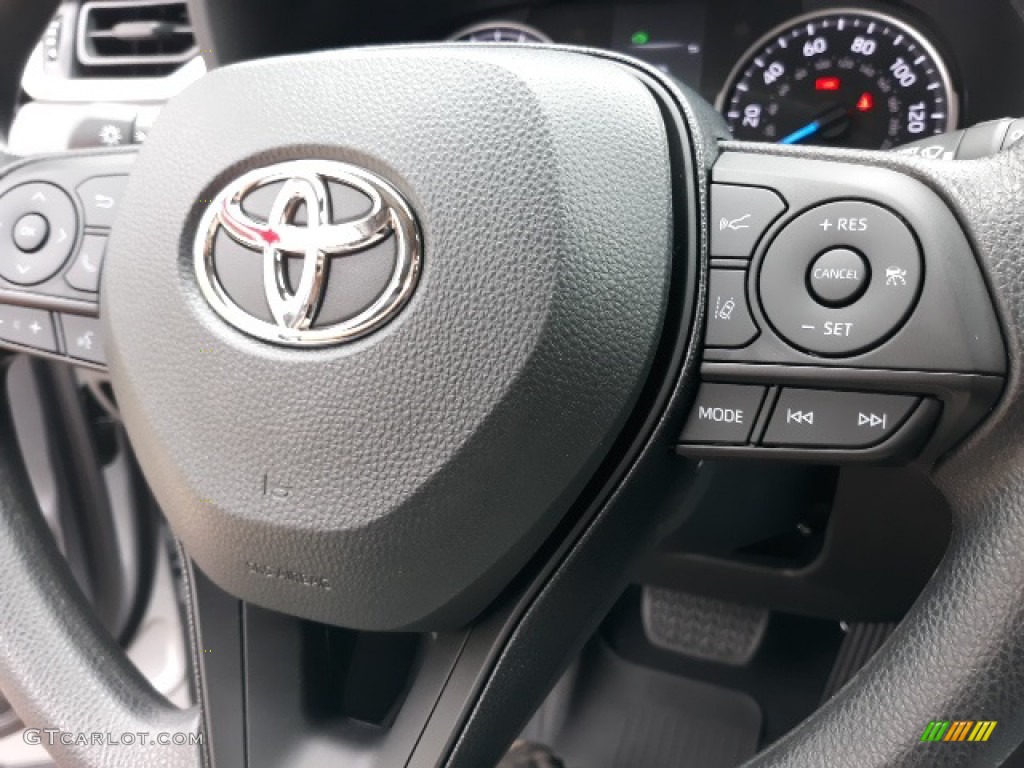2020 RAV4 XLE AWD Hybrid - Silver Sky Metallic / Black photo #6