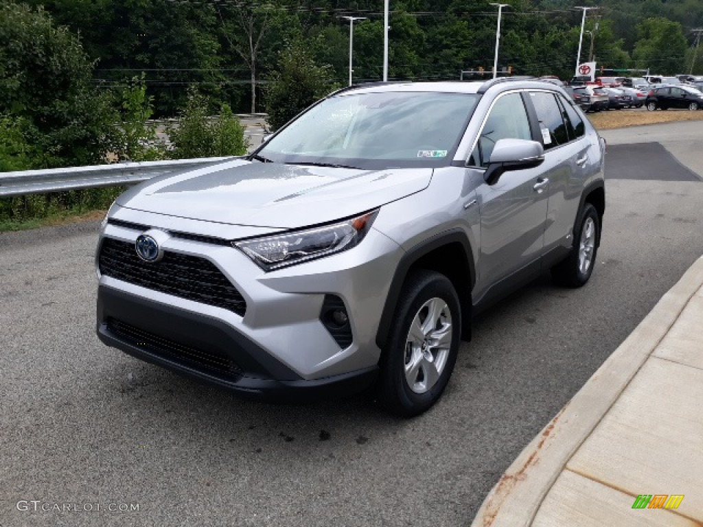 2020 RAV4 XLE AWD Hybrid - Silver Sky Metallic / Black photo #29