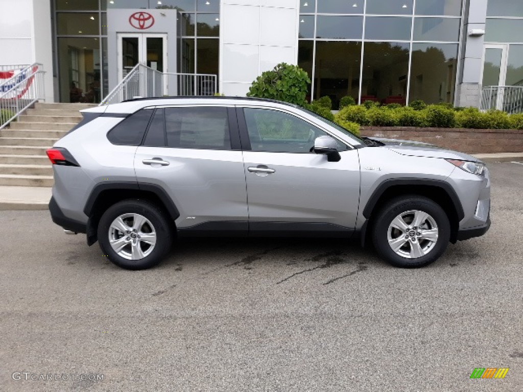 2020 RAV4 XLE AWD Hybrid - Silver Sky Metallic / Black photo #32