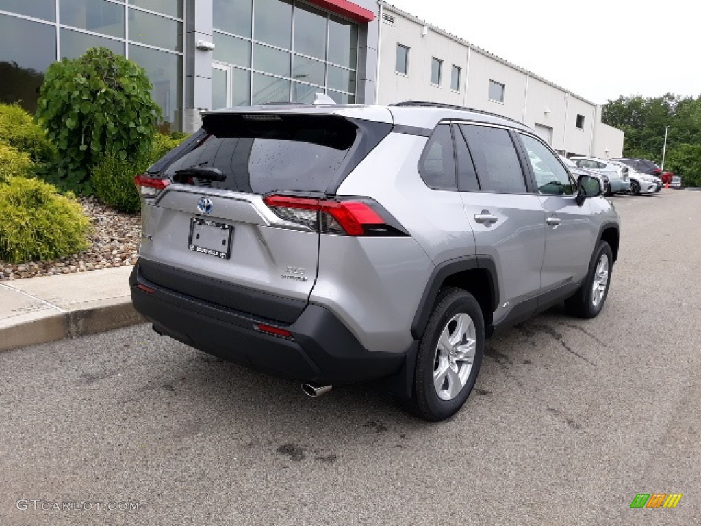 2020 RAV4 XLE AWD Hybrid - Silver Sky Metallic / Black photo #33