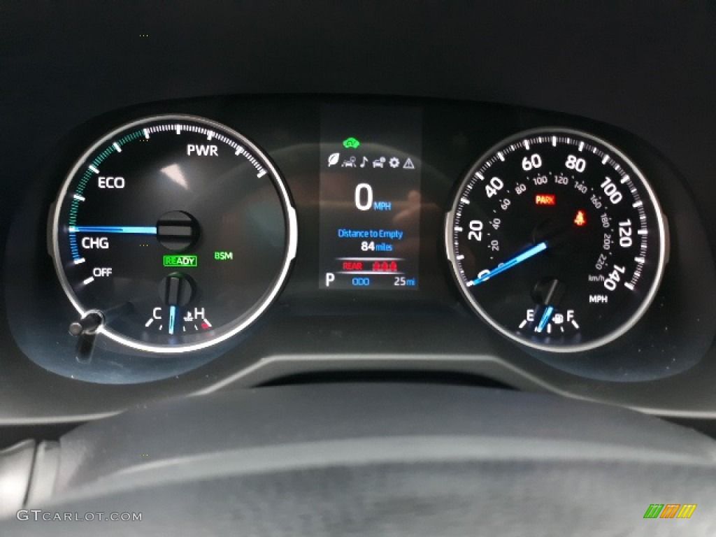 2020 RAV4 XLE AWD Hybrid - Silver Sky Metallic / Black photo #41