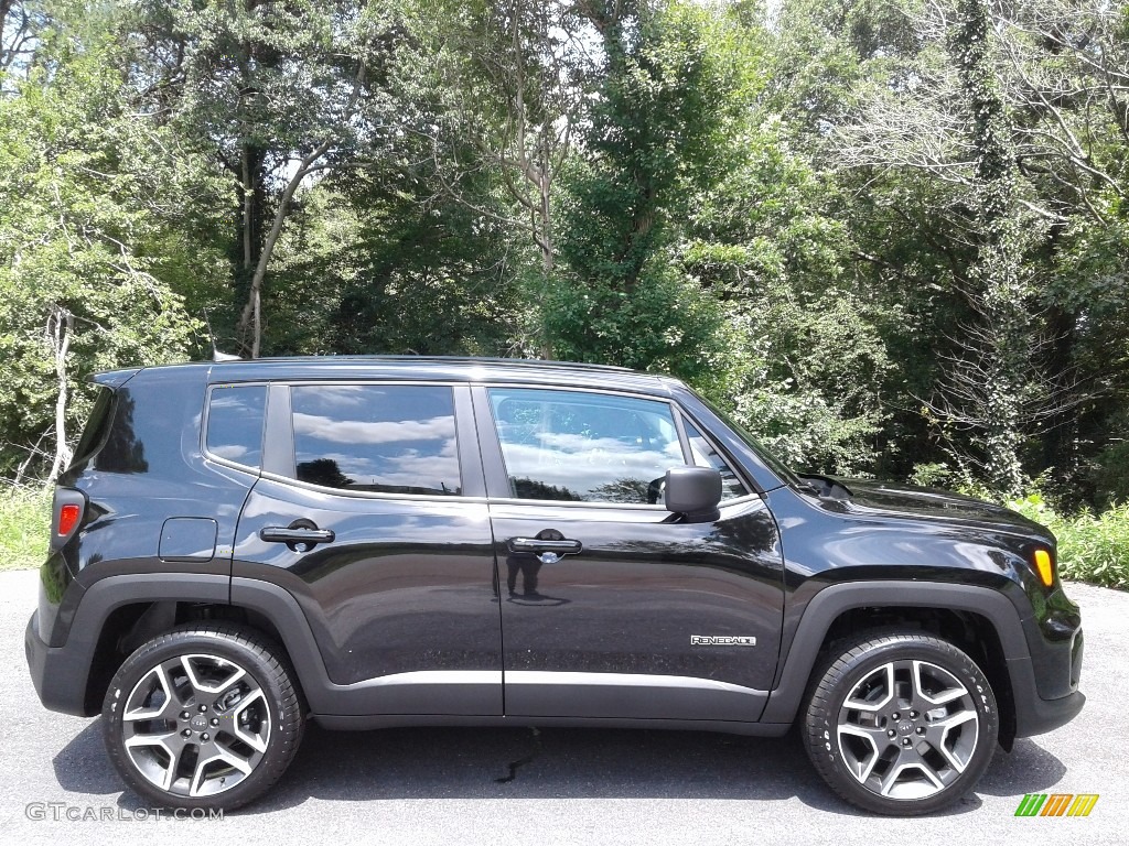 Black 2020 Jeep Renegade Sport 4x4 Exterior Photo #139068183