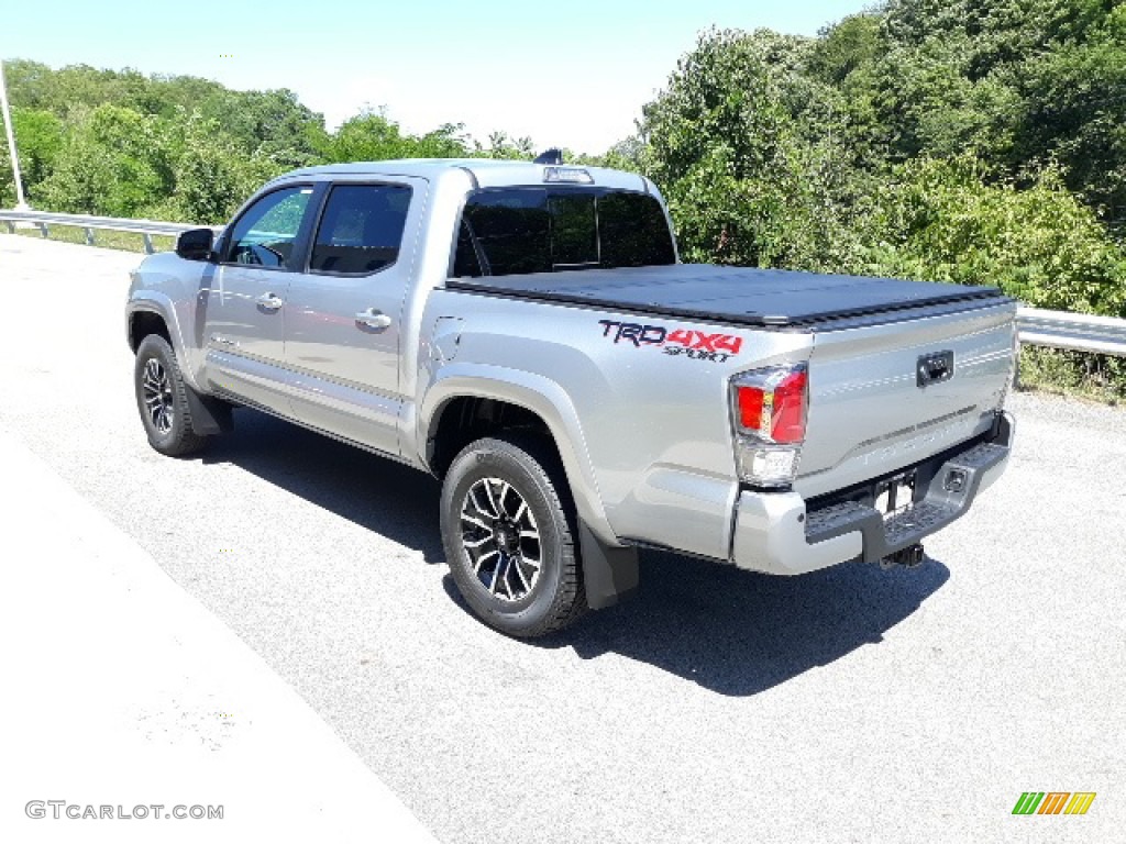 2020 Tacoma TRD Sport Double Cab 4x4 - Silver Sky Metallic / TRD Cement/Black photo #2