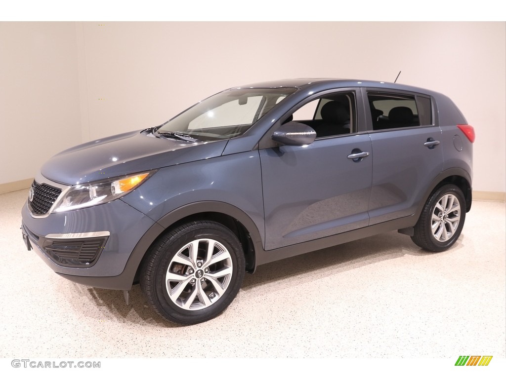 Twilight Blue 2016 Kia Sportage LX Exterior Photo #139069281