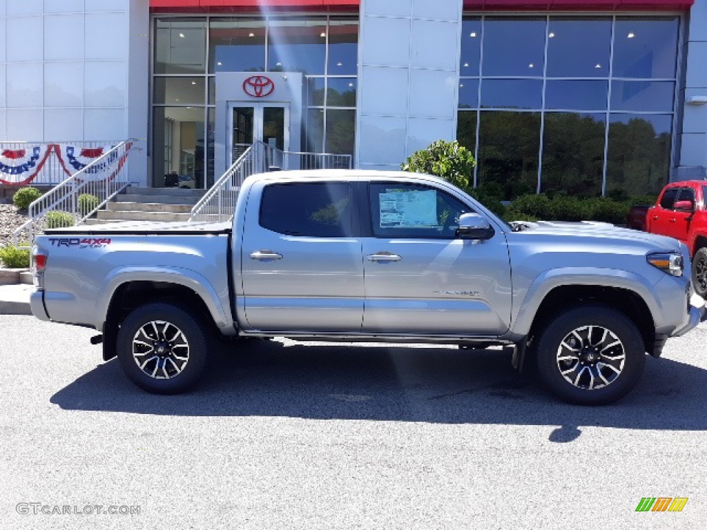 2020 Tacoma TRD Sport Double Cab 4x4 - Silver Sky Metallic / TRD Cement/Black photo #23