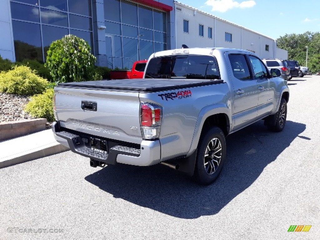 2020 Tacoma TRD Sport Double Cab 4x4 - Silver Sky Metallic / TRD Cement/Black photo #24