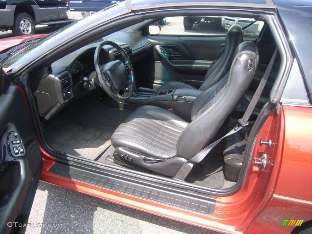 2002 Camaro Z28 SS Coupe - Sunset Orange Metallic / Ebony Black photo #9