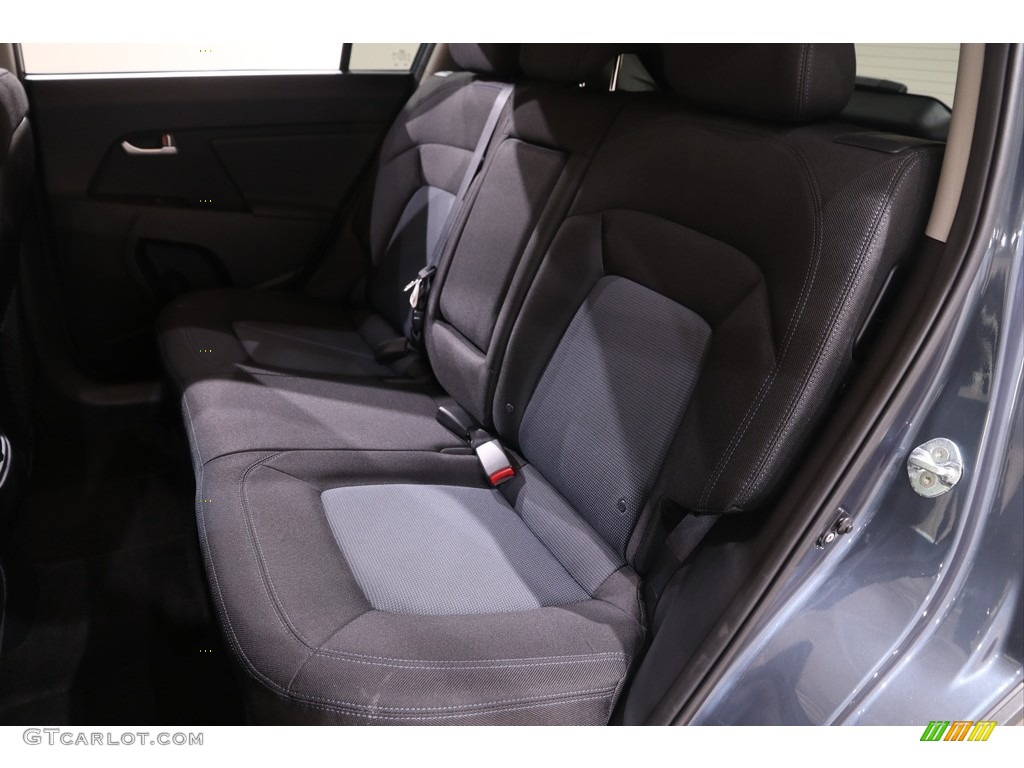 2016 Sportage LX - Twilight Blue / Black photo #21