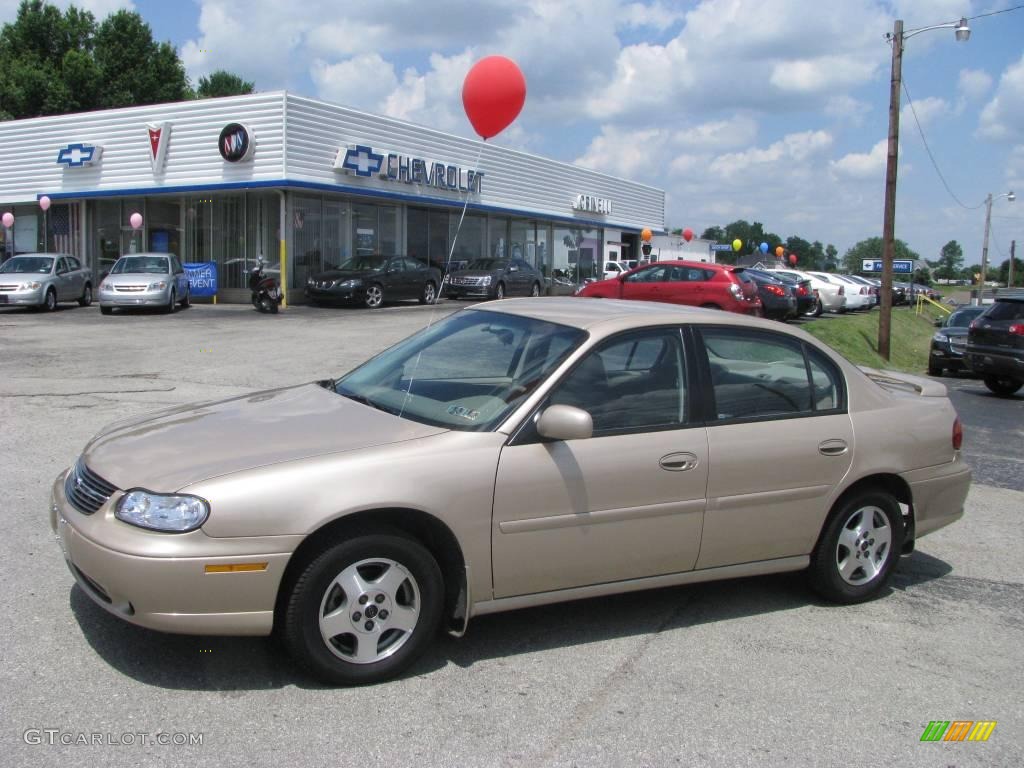 2002 Malibu LS Sedan - Light Driftwood Metallic / Neutral photo #1