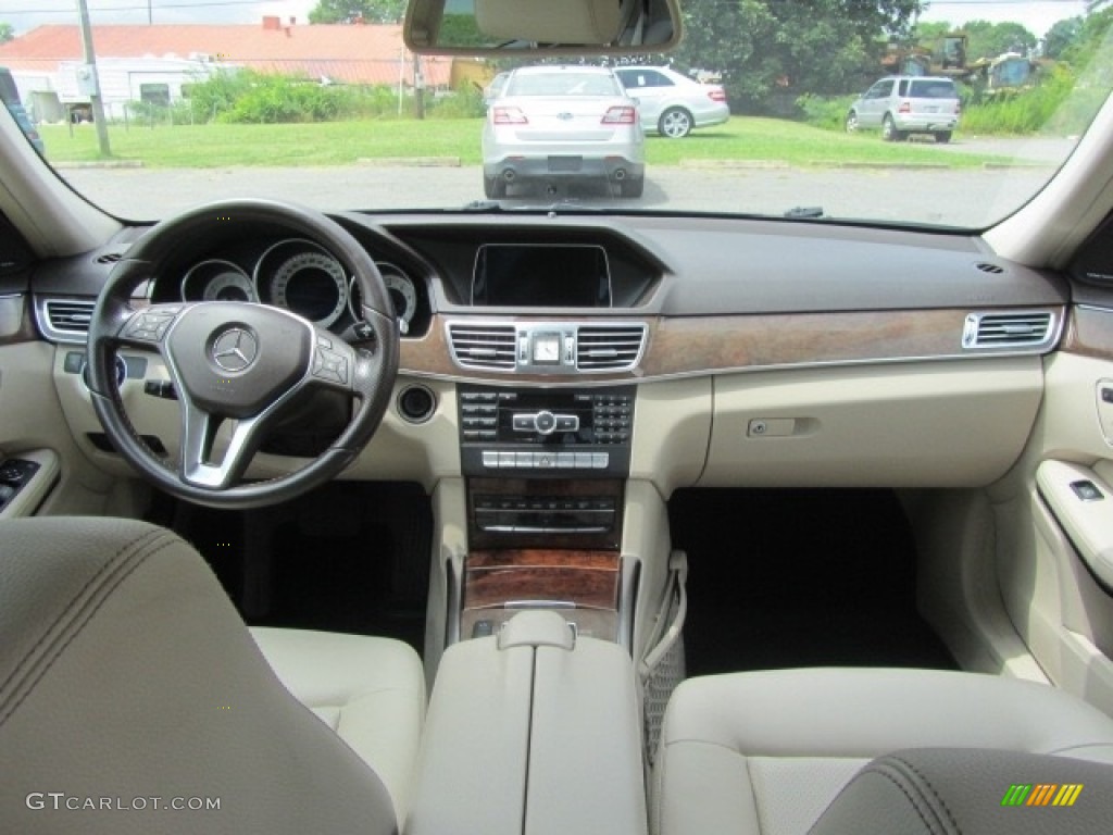 2014 E 350 Sport Sedan - Lunar Blue Metallic / Silk Beige/Espresso Brown photo #13