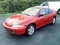 Bright Red 2001 Chevrolet Cavalier Z24 Coupe
