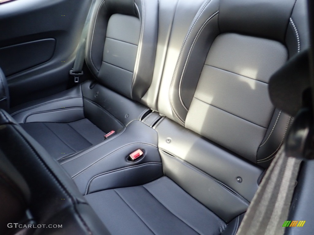 Ebony Interior 2019 Ford Mustang GT Premium Fastback Photo #139070566