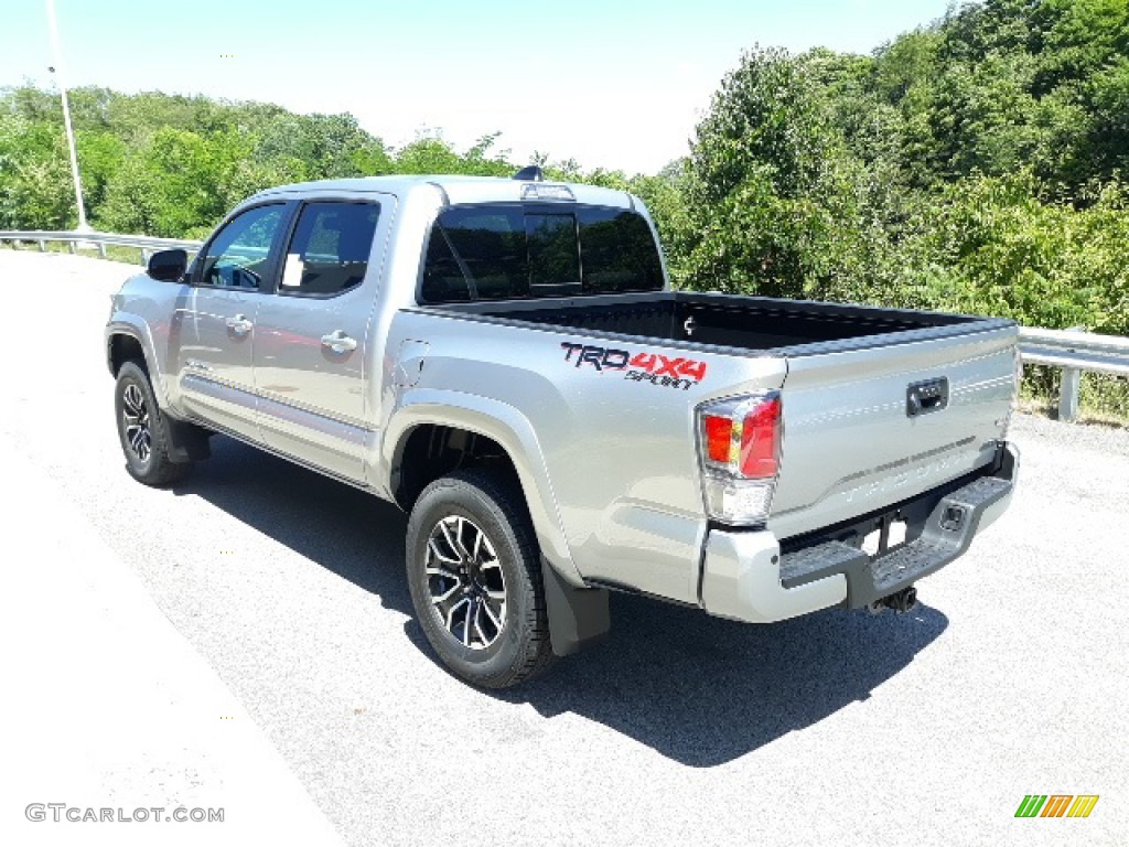 2020 Tacoma TRD Sport Double Cab 4x4 - Silver Sky Metallic / TRD Cement/Black photo #2