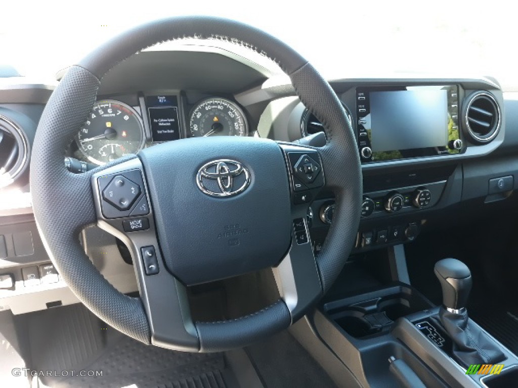 2020 Tacoma TRD Sport Double Cab 4x4 - Silver Sky Metallic / TRD Cement/Black photo #3