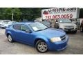 2008 Marathon Blue Pearl Dodge Avenger SXT  photo #1