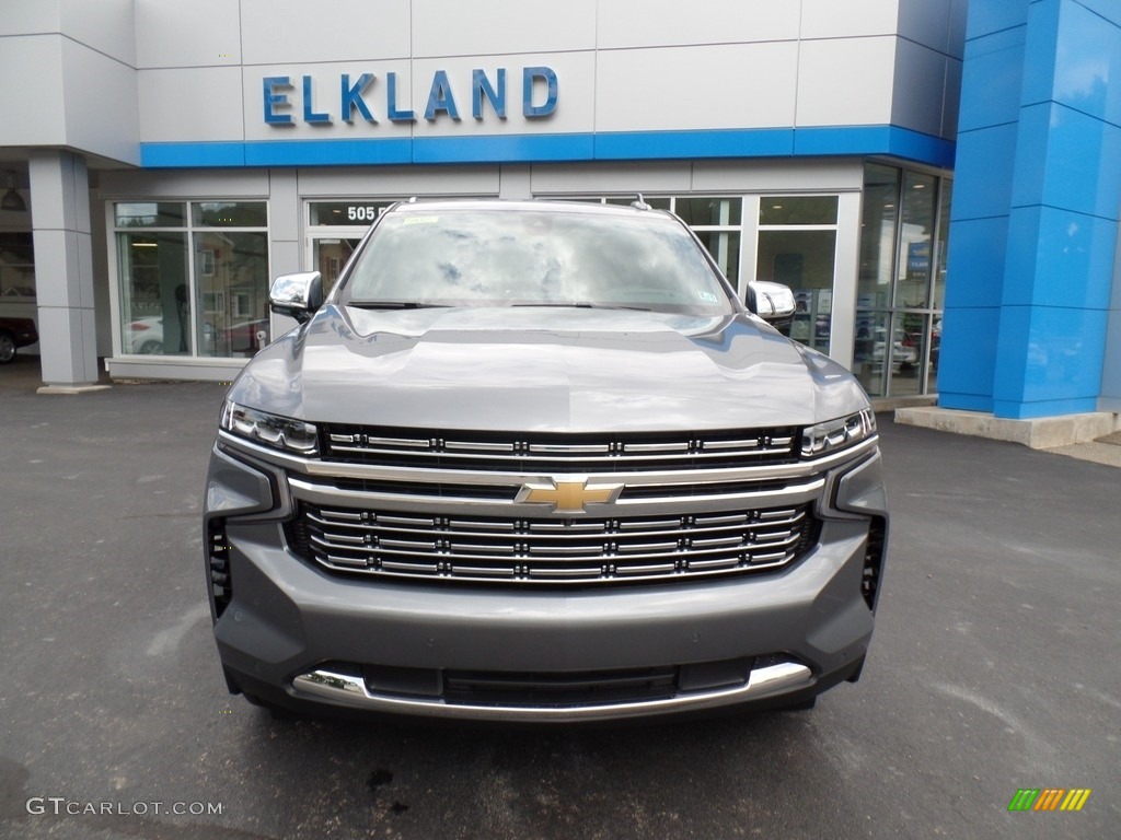 2021 Tahoe Premier 4WD - Satin Steel Metallic / Jet Black photo #3