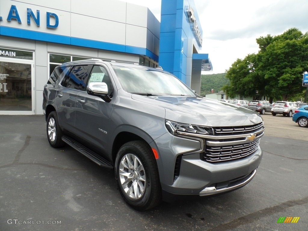 2021 Tahoe Premier 4WD - Satin Steel Metallic / Jet Black photo #4
