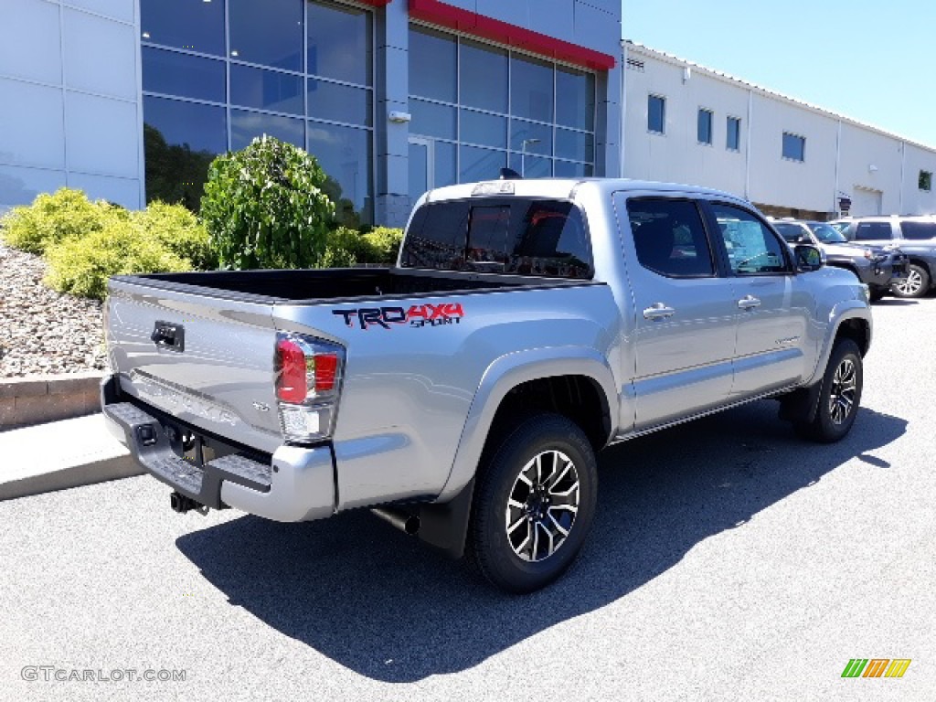 2020 Tacoma TRD Sport Double Cab 4x4 - Silver Sky Metallic / TRD Cement/Black photo #28