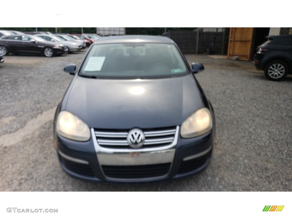 2008 Jetta SE Sedan - Platinum Grey Metallic / Anthracite Black photo #4
