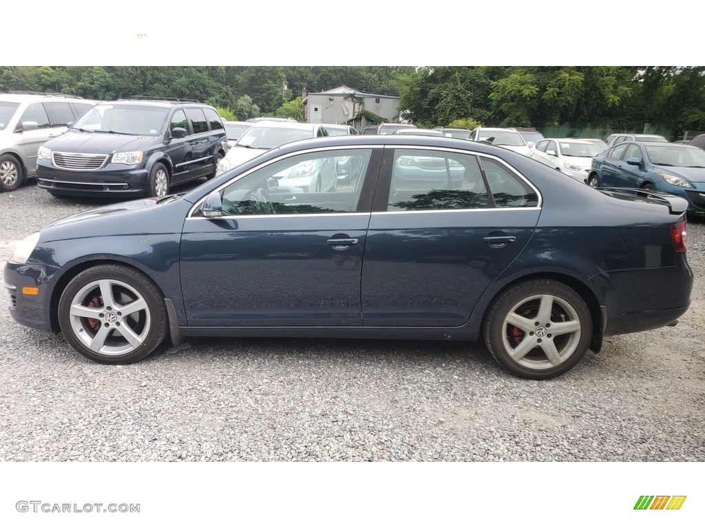 2008 Jetta SE Sedan - Platinum Grey Metallic / Anthracite Black photo #6