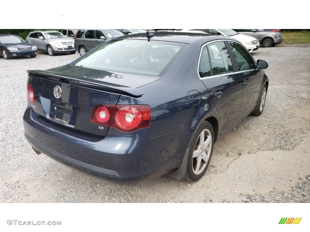 2008 Jetta SE Sedan - Platinum Grey Metallic / Anthracite Black photo #9