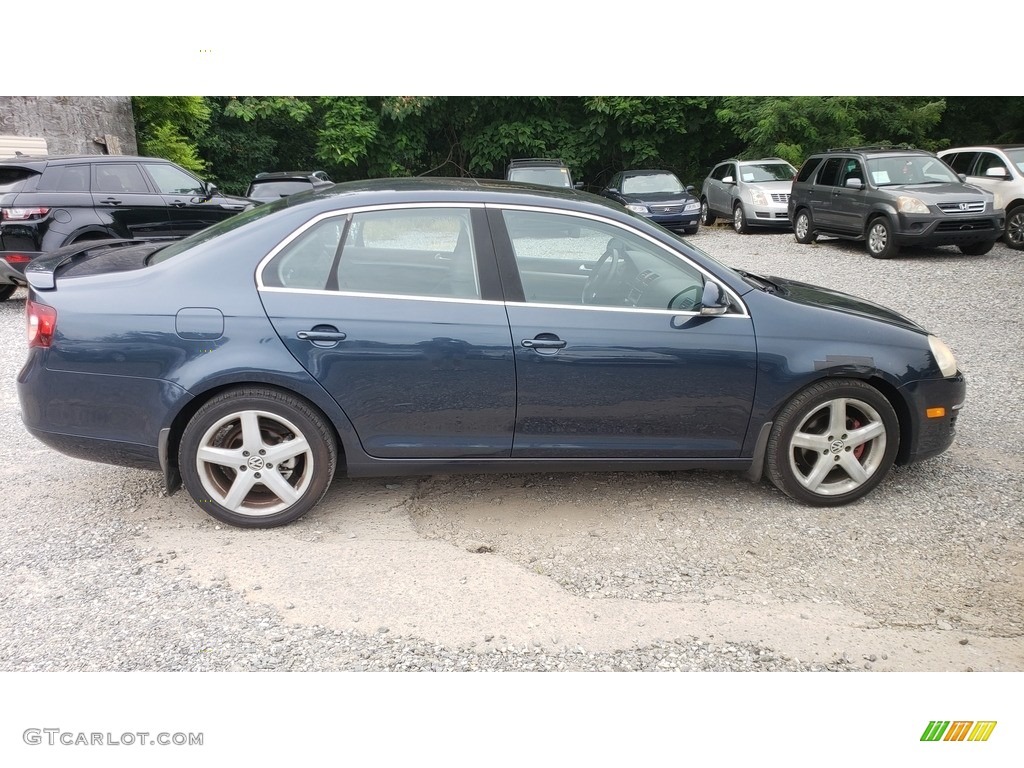 2008 Jetta SE Sedan - Platinum Grey Metallic / Anthracite Black photo #10
