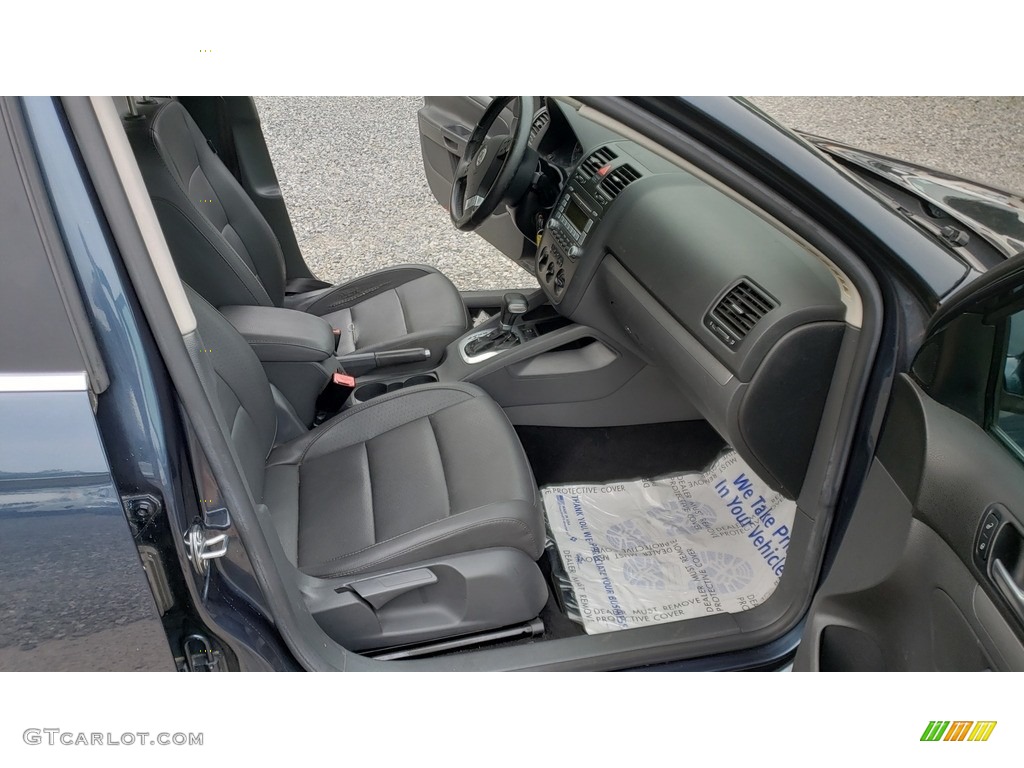 2008 Jetta SE Sedan - Platinum Grey Metallic / Anthracite Black photo #15