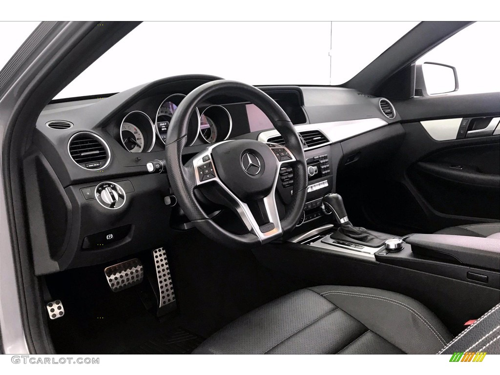 Black Interior 2015 Mercedes-Benz C 250 Coupe Photo #139072080