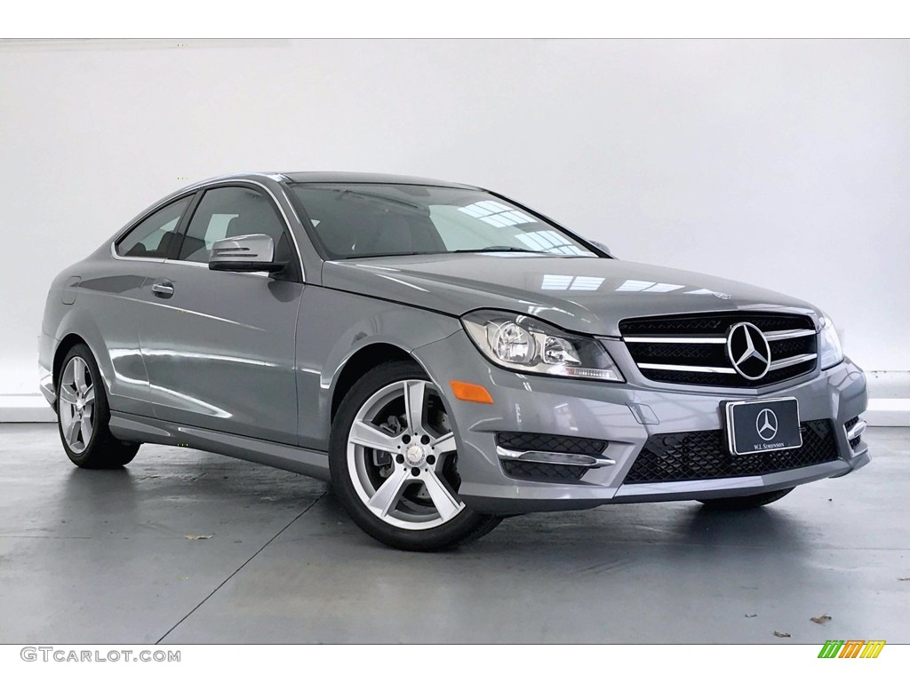 Paladium Silver Metallic 2015 Mercedes-Benz C 250 Coupe Exterior Photo #139072158