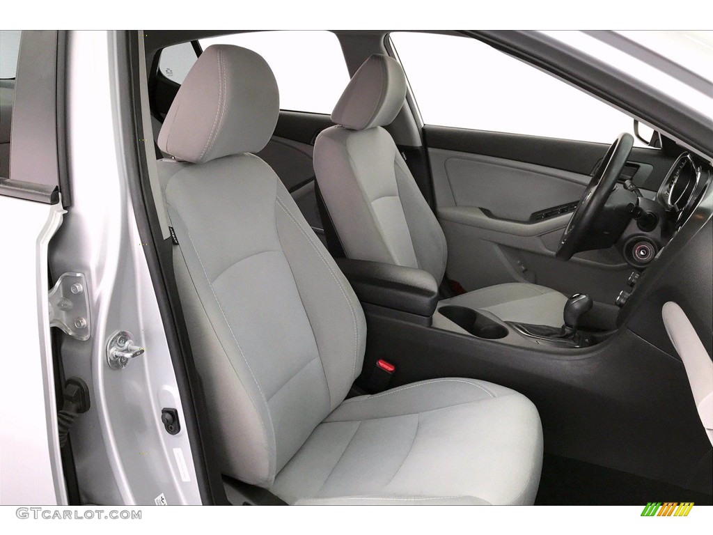 2013 Optima LX - Bright Silver Metallic / Gray photo #6