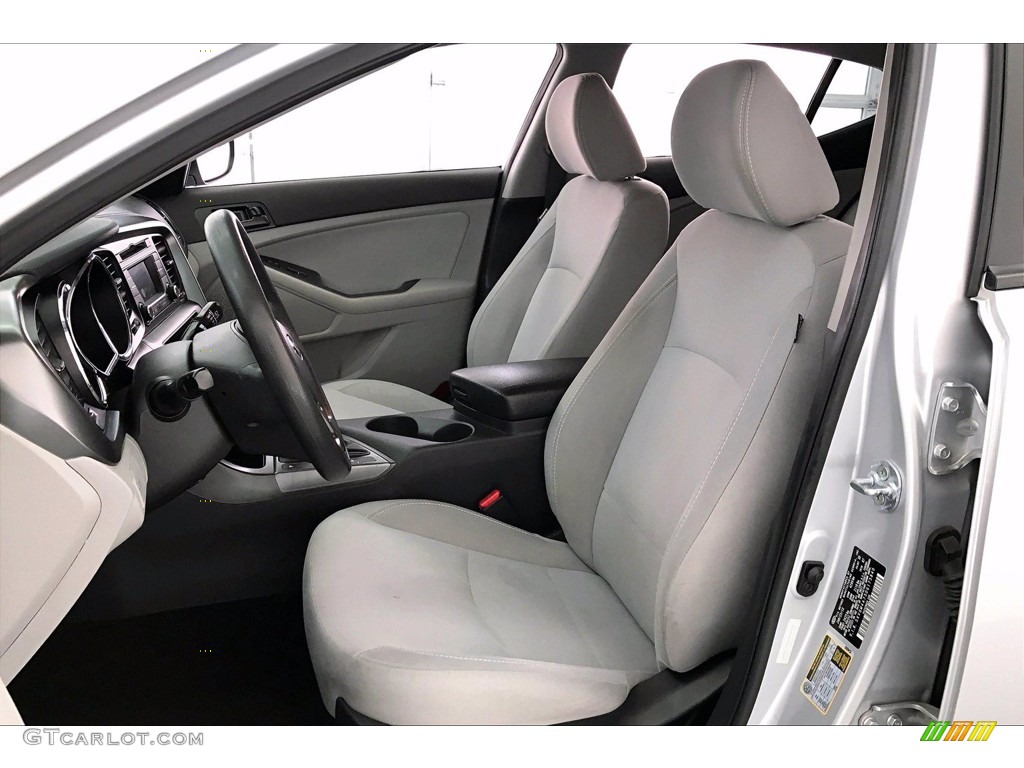 2013 Optima LX - Bright Silver Metallic / Gray photo #14