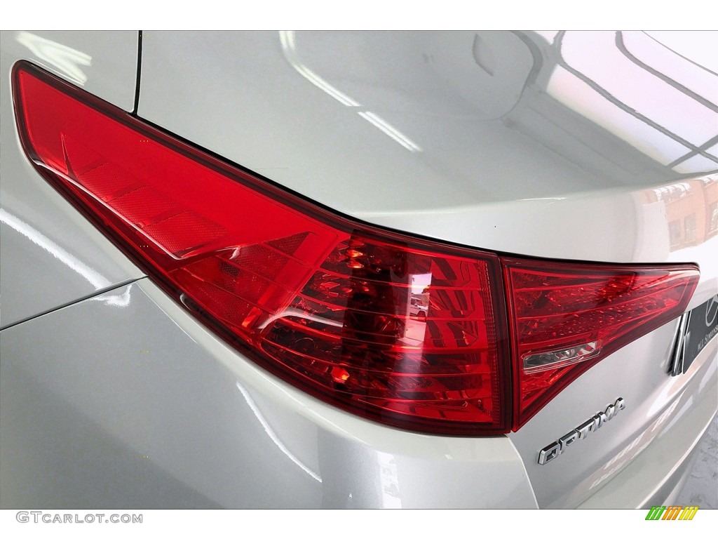 2013 Optima LX - Bright Silver Metallic / Gray photo #26