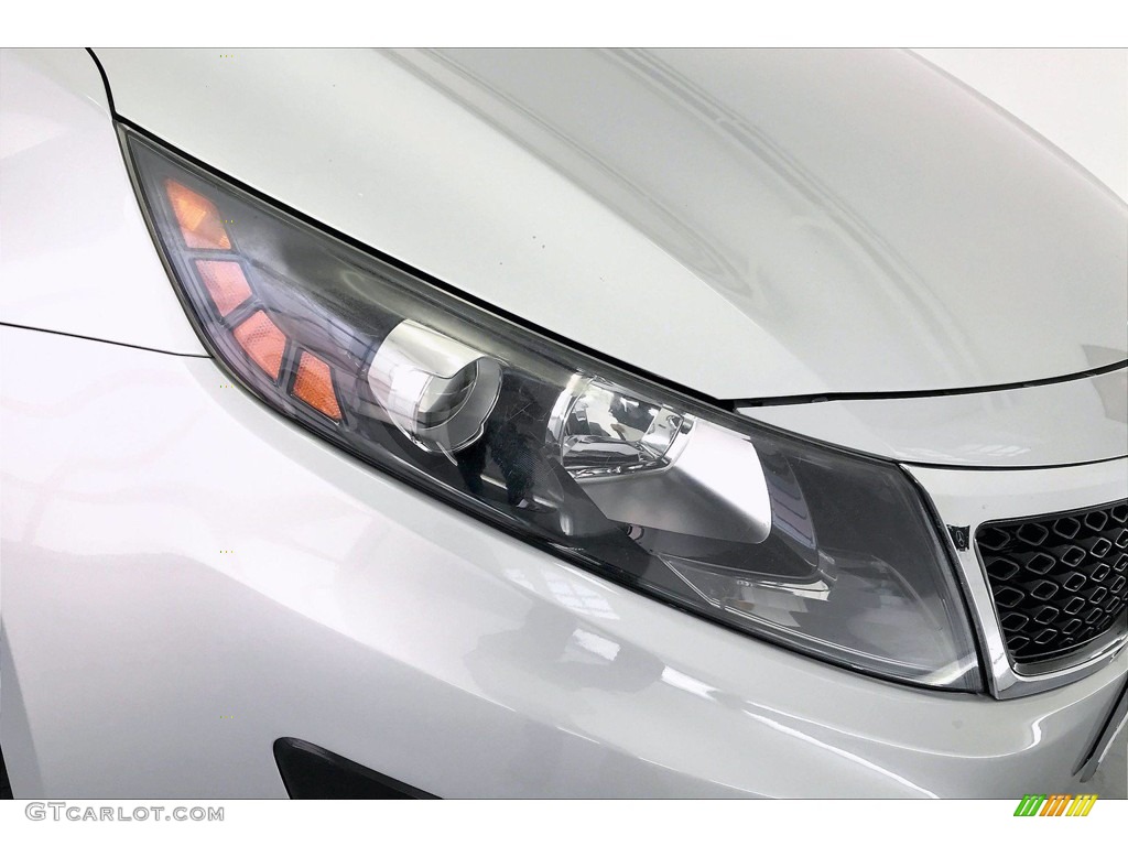 2013 Optima LX - Bright Silver Metallic / Gray photo #31