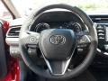 Black 2020 Toyota Camry SE AWD Steering Wheel